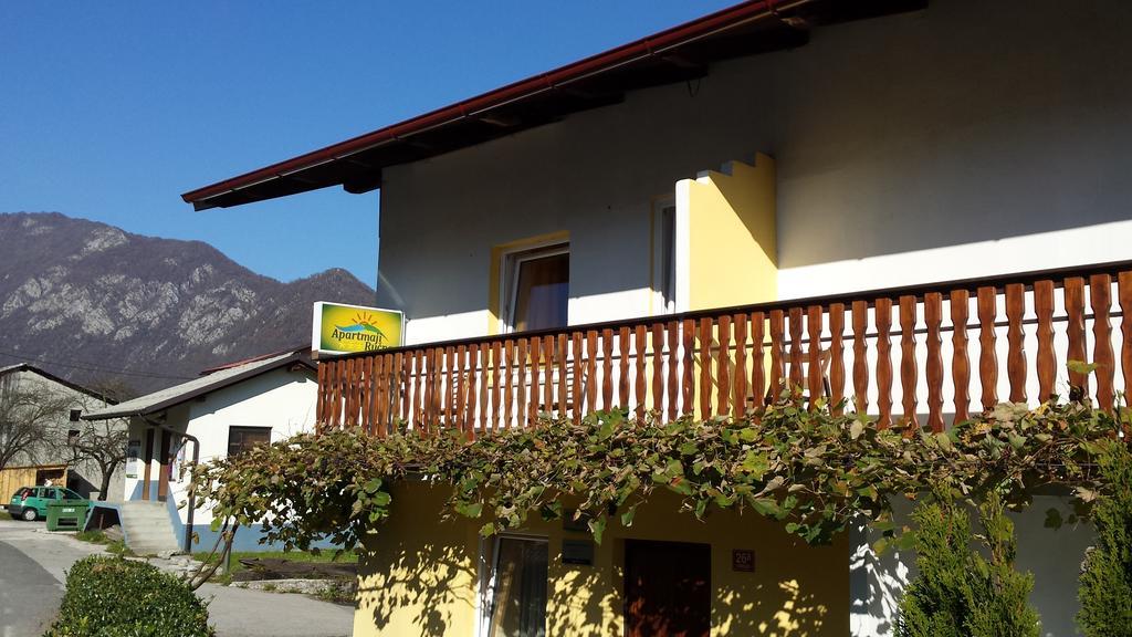 Apartments Rucna Kobarid Oda fotoğraf
